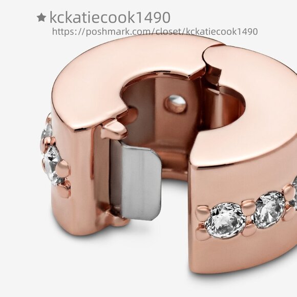 Pandora Sparkling Row Spacer Charm - Picture 4 of 5